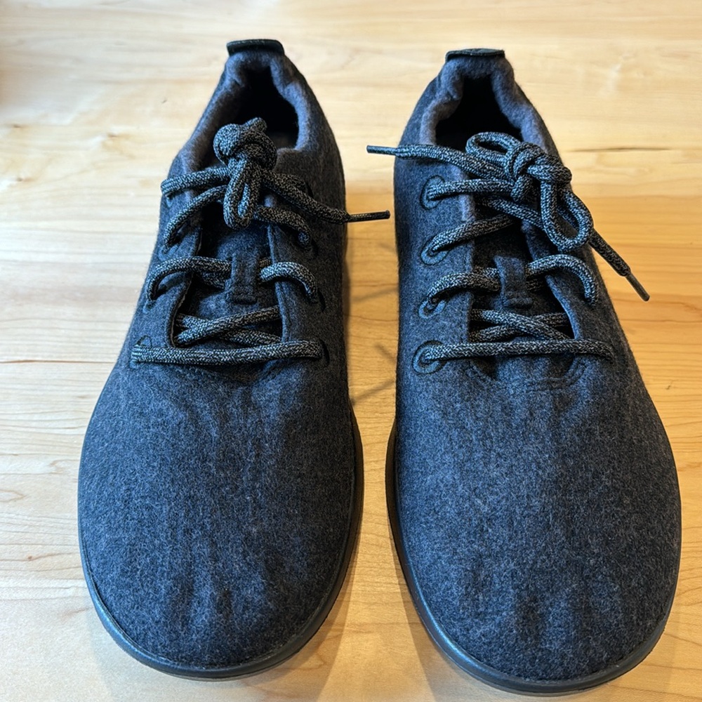 Allbirds Men’s Wool Runners Everyday Sneakers in Natural Black size 12 - Picture 9 of 9